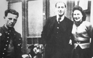 Pierre Wallerand, Maurice Rouneau et Jeanne Robert