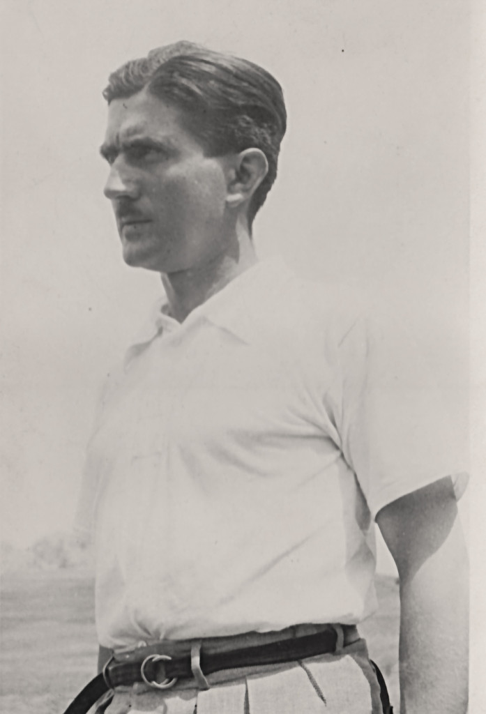 Maurice Parisot pensif