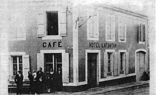 l'hôtel Lafontan à l'époque