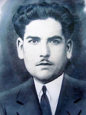 Portrait de Gabriel Plazuelo en civil