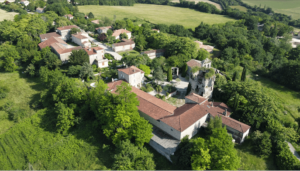 Castelnau de nos jour drone vue aérienne