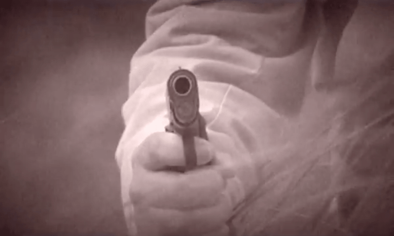 Arme de poing extrait du film Robert et les ombres